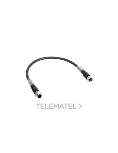 CABLE BUS DERECHO M12-B M-H 5m