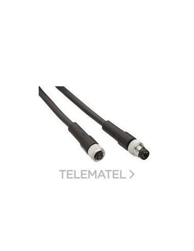 CABLE BUS DERECHO M12-B H 1m