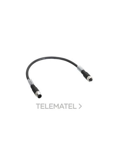 CABLE BUS DERECHO M12-B M-H 10m