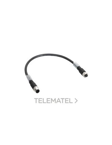 CABLE BUS DERECHO M12-B M-H 0,3m