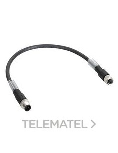 CABLE BUS DERECHO M12-B M-H 2m