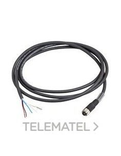 CABLE BUS ÁNGULO CANOPEN M12-B H 1m