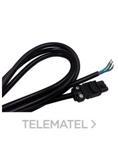 CABLE ALIMENTACIÓN LÁMPARA LED IEC