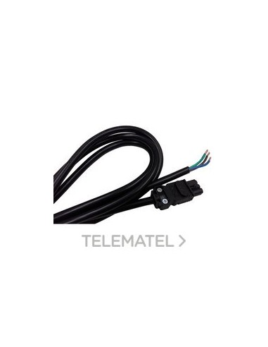 CABLE ALIMENTACIÓN LÁMPARA LED IEC
