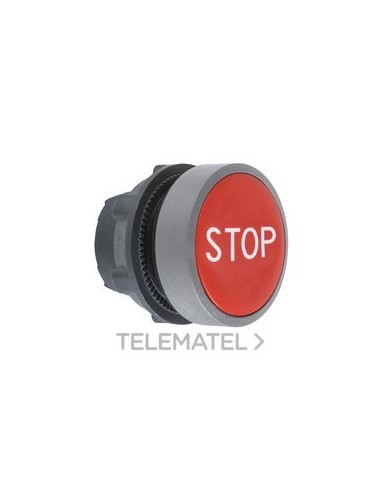 CABEZA PULS.XB5 RJ MCJE."STOP" GR