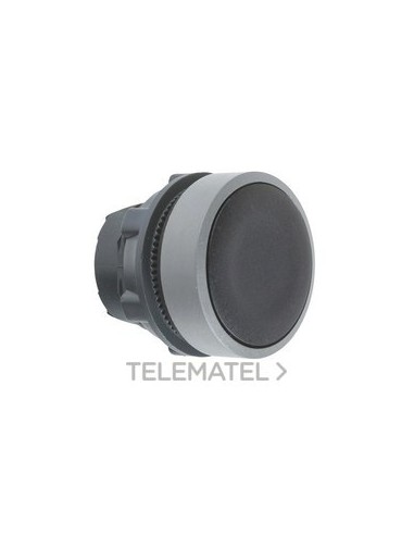 CABEZA PULSADOR XB5 NEGRO GRIS