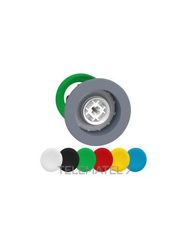 CABEZA PULS.XB5 MONT.ENRAS.6 PL.ES GR