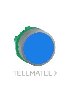 CABEZA PULSADOR XB5 AZUL GRIS