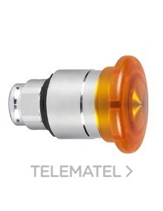 CABEZA PULSADOR SETA LUMINOSO AMARILLA