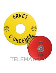 CBZA.PULS.SETA EMERG.LUMIN.60mm ETIQ.'AR