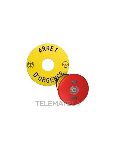 CBZA.PULS.SETA EMERG.LUMIN.60mm ETIQ.'AR