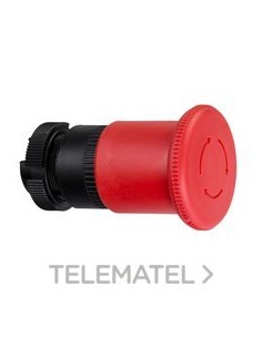 CABEZA PULSADOR SETA 40mm ROJA