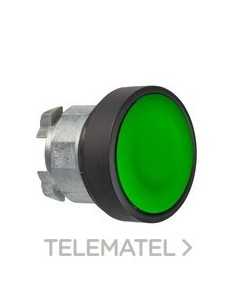 CABEZA PULSADOR RASANTE VERDE