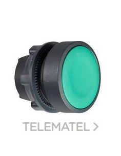 CABEZA PULSADOR RASANTE VERDE