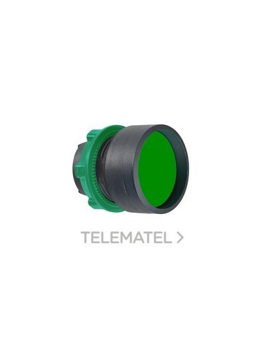 CABEZA PULSADOR RASANTE VERDE