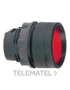 CABEZA PULSADOR RASANTE ROJA