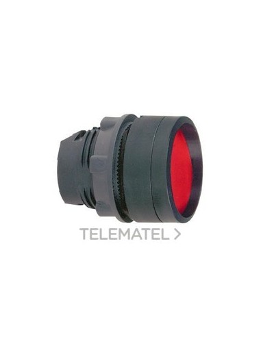 CABEZA PULSADOR RASANTE ROJA