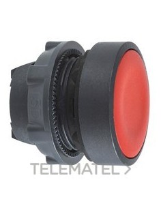 CABEZA PULSADOR RASANTE ROJA