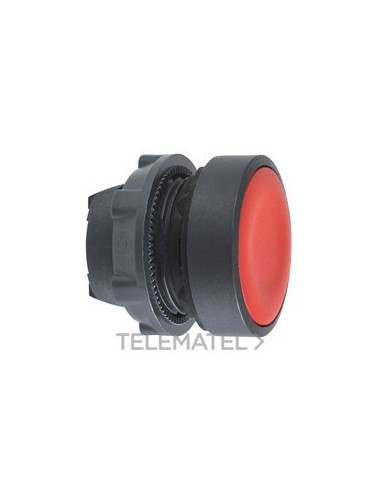 CABEZA PULSADOR RASANTE ROJA