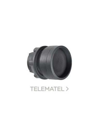 CABEZA PULSADOR RASANTE NEGRA