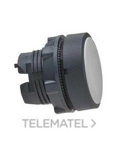 CABEZA PULSADOR RASANTE BLANCA