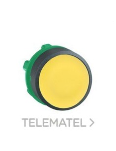 CABEZA PULSADOR RASANTE AMARILLA