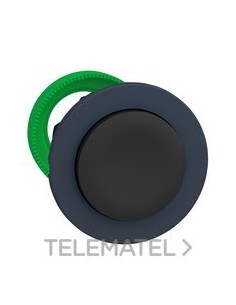 CABEZA PULSADOR FLUSH SALIENTE NEGRO
