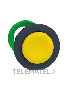 CABEZA PULSADOR FLUSH SALIENTE AMARILLO