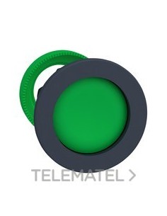 CABEZA PULSADOR FLUSH REBAJADO VERDE