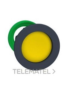 CABEZA PULSADOR FLUSH REBAJADO AMARILLO