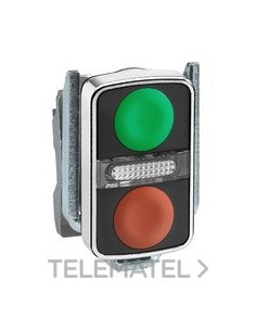 CABEZA PULS.DBL.+PIL.VD/RJ S/MCDO.IP66