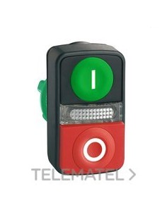 CABEZA PULS.DBL.PLAST.+PIL.BL/VD/BL/RJ