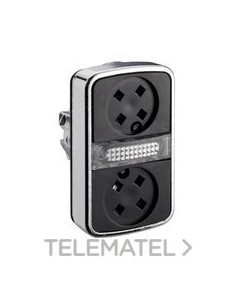 CABEZA PULS.DBL.+PIL.S/TP.IP66