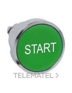 CABEZA PULS.d.22 RAS.VD "START" BL EMET.