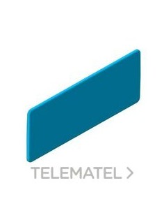 PLACA ID 67 40x100 PC AZUL RAL5012