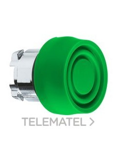 CABEZA PULSADOR CAPUCHÓN SILICONA VERDE