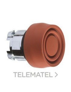 CABEZA PULSADOR CAPUCHÓN SILICONA ROJO