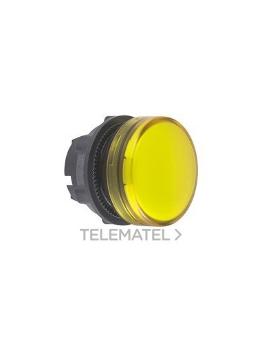 CABEZA PIL.LUMIN.LED LENTE PNA.AM.