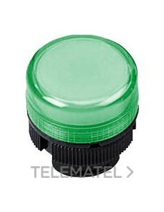 CABEZA PILOTO LISO VERDE