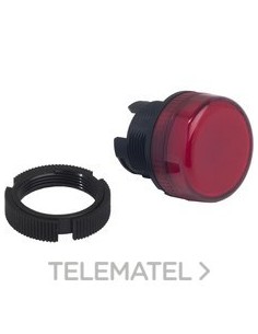 CABEZA PILOTO LISO ROJO