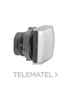 CABEZA PILOTO LED CUADRADA BLANCA