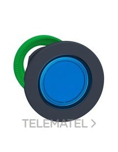 CABEZA PILOTO FLUSH LUMINOSO AZUL LED