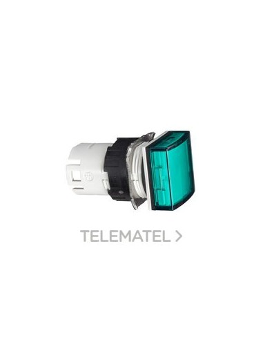 CABEZA PILOTO DIÁMETRO 16 CUADRADA VERDE