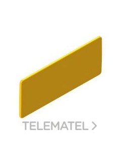 PLACA ID 67 40x100 PC AMARILLO RAL1023