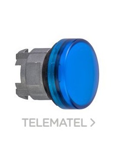 CABEZA CON LÁMPARA BA9s AZUL