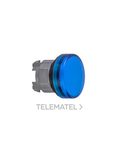 CABEZA CON LÁMPARA BA9s AZUL