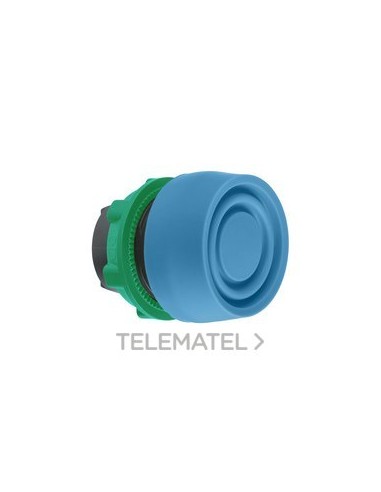 CABEZA CAPUCHÓN SILICONA AZUL