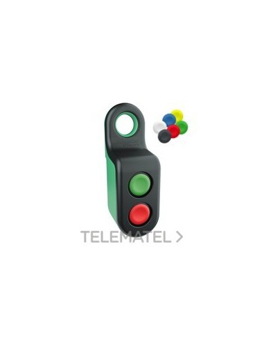 BOTONERA PORTÁTIL CON 2 EMISORES ZBRT1