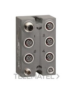 BLOQUE EXP.IP67 4 TC inputs/12 bits/M12