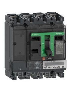 BLOQUE CT.NSX100R 200kA AC 4P 100A 6.2E